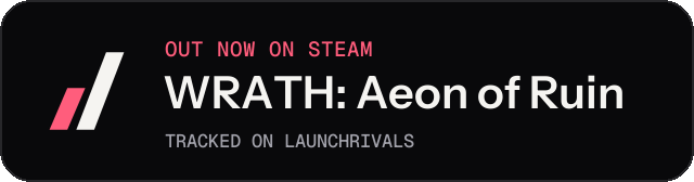 Dark launch badge for WRATH: Aeon of Ruin