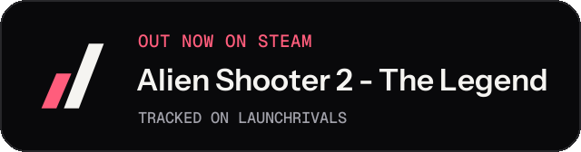 Dark launch badge for Alien Shooter 2 - The Legend
