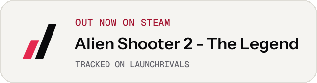 Light launch badge for Alien Shooter 2 - The Legend