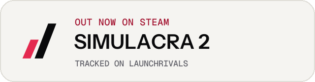 Light launch badge for SIMULACRA 2