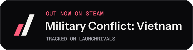Dark launch badge for Military Conflict: Vietnam