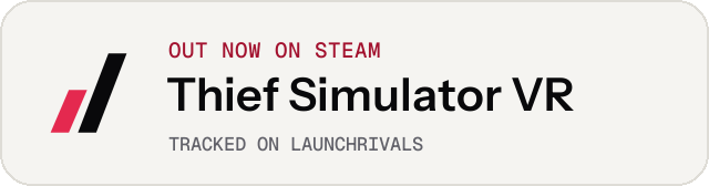 Light launch badge for Thief Simulator VR