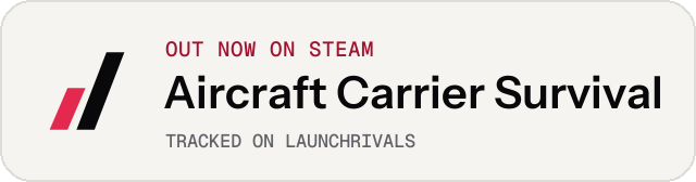 Light launch badge for Aircraft Carrier Survival