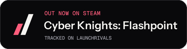Dark launch badge for Cyber Knights: Flashpoint