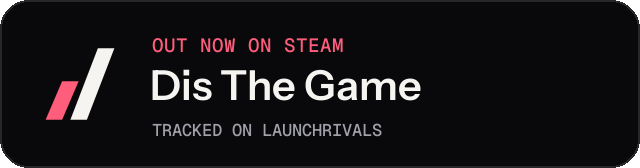 Dark launch badge for Dis The Game