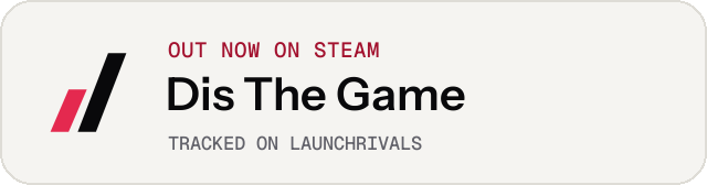 Light launch badge for Dis The Game