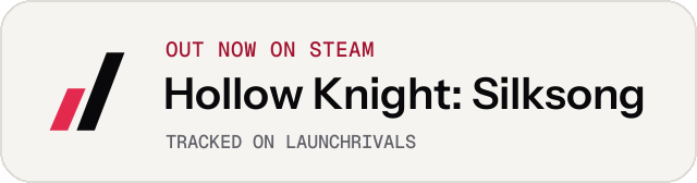 Light launch badge for Hollow Knight: Silksong