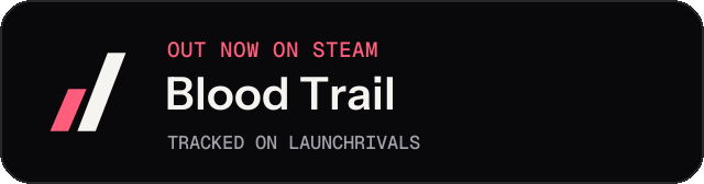 Dark launch badge for Blood Trail