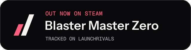 Dark launch badge for Blaster Master Zero