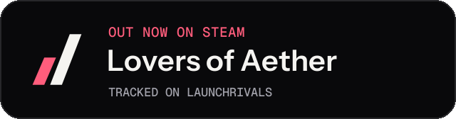Dark launch badge for Lovers of Aether