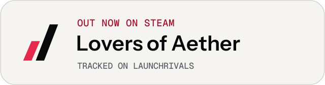 Light launch badge for Lovers of Aether