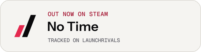 Light launch badge for No Time