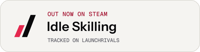 Light launch badge for Idle Skilling