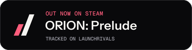 Dark launch badge for ORION: Prelude