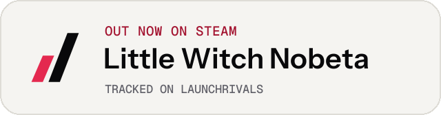 Light launch badge for Little Witch Nobeta