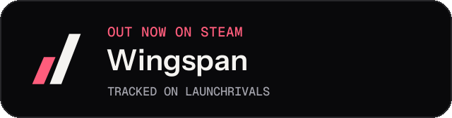 Dark launch badge for Wingspan