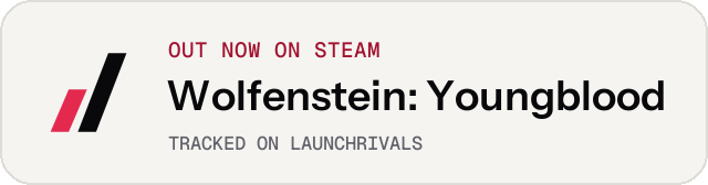 Light launch badge for Wolfenstein: Youngblood