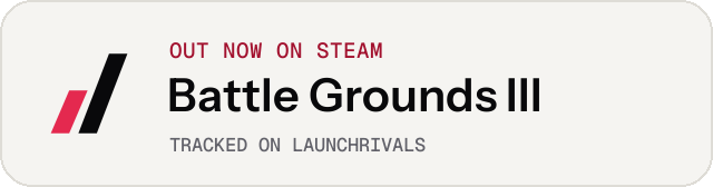 Light launch badge for Battle Grounds III