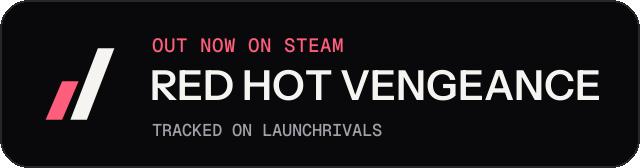 Dark launch badge for RED HOT VENGEANCE