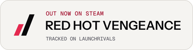 Light launch badge for RED HOT VENGEANCE