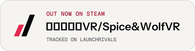 Light launch badge for 狼と香辛料VR/Spice&WolfVR