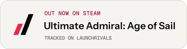 Light launch badge for Ultimate Admiral: Age of Sail