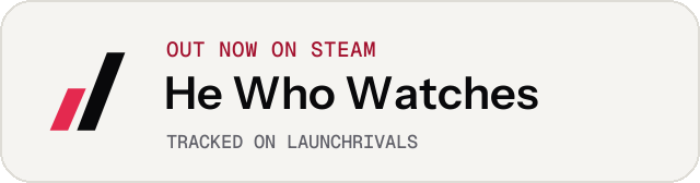 Light launch badge for He Who Watches
