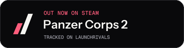 Dark launch badge for Panzer Corps 2