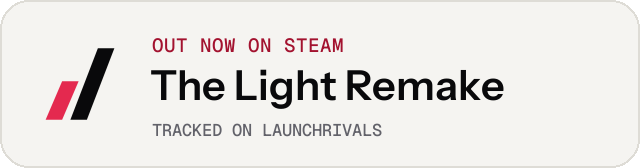 Light launch badge for The Light Remake
