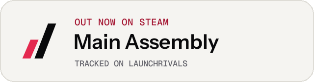 Light launch badge for Main Assembly