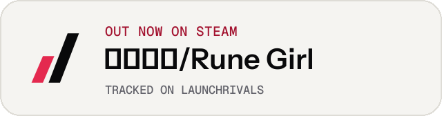 Light launch badge for 符文女孩/Rune Girl