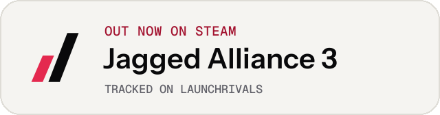 Light launch badge for Jagged Alliance 3