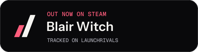 Dark launch badge for Blair Witch