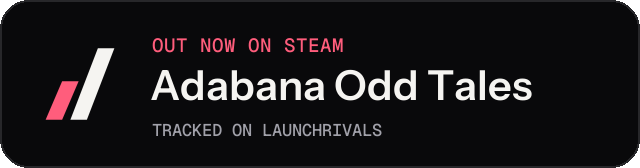 Dark launch badge for Adabana Odd Tales