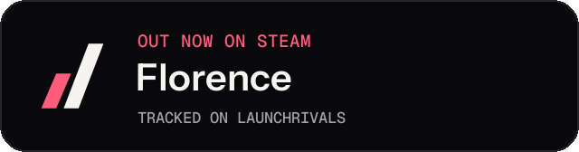 Dark launch badge for Florence