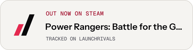 Light launch badge for Power Rangers: Battle for the Grid
