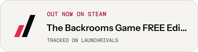 Light launch badge for The Backrooms Game FREE Edition