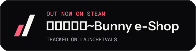 Dark launch badge for 小白兔电商~Bunny e-Shop
