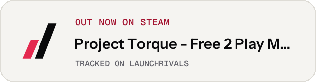 Light launch badge for Project Torque - Free 2 Play MMO Racing Game