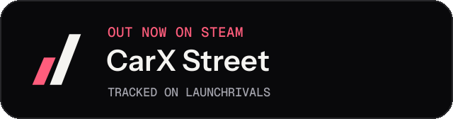 Dark launch badge for CarX Street