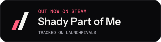Dark launch badge for Shady Part of Me
