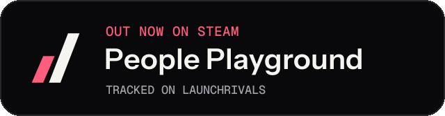 Dark launch badge for People Playground