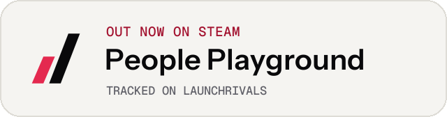 Light launch badge for People Playground