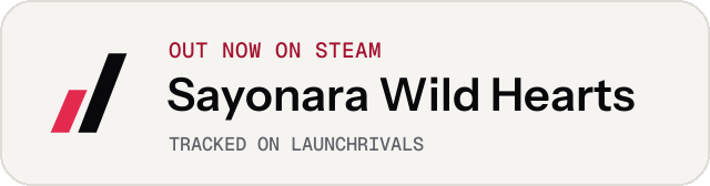 Light launch badge for Sayonara Wild Hearts