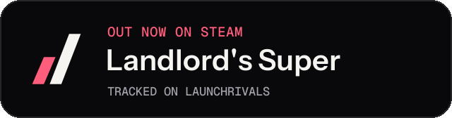 Dark launch badge for Landlord's Super