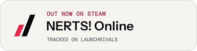 Light launch badge for NERTS! Online