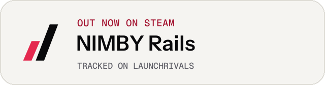 Light launch badge for NIMBY Rails