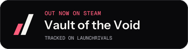 Dark launch badge for Vault of the Void