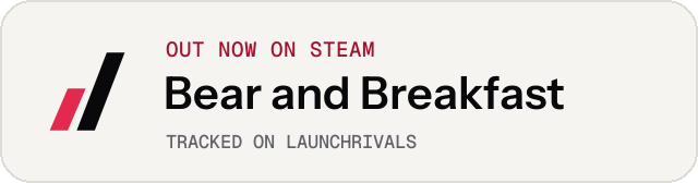 Light launch badge for Bear and Breakfast