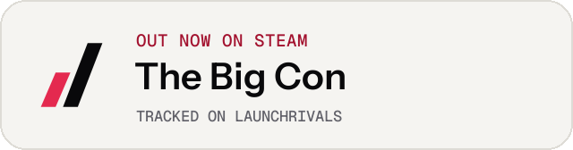 Light launch badge for The Big Con